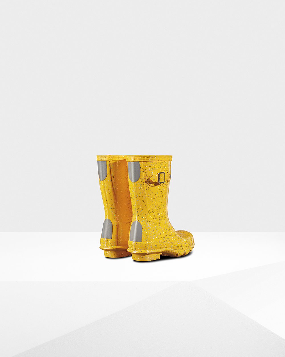 Galochas Hunter Criança Amarelas - Original Little Giant Glitter - 57RDZYIOX